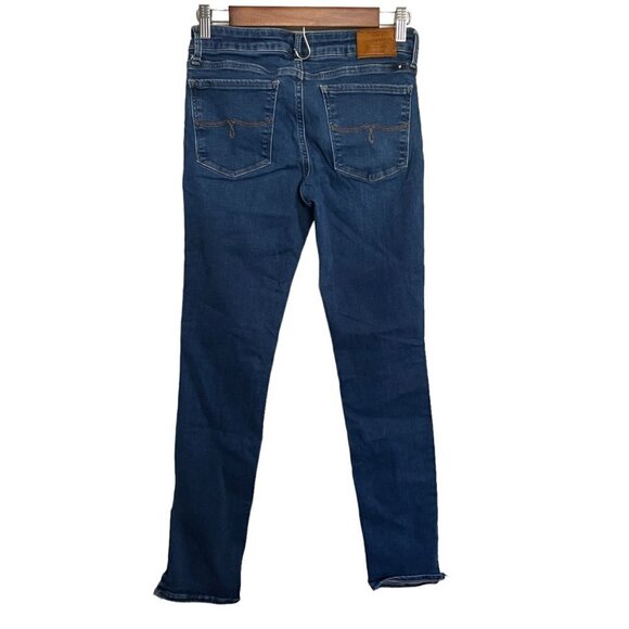 Lucky Brand Womens Dark Wash Distressed Stretch Lolita Skinny Jeans Size 2/26 - Picture 10 of 10